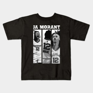 Ja Morant Basketball 2 Kids T-Shirt